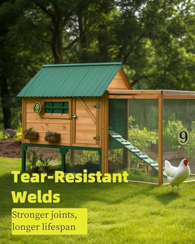 SEBOSS Hardware Cloth 1/4 inch 36 x 50 ft 23 Gauge, Hot-dip Galvanized After Welding, Galvanized Wire Mesh Roll Chicken Wire Fencing Gopher Mesh Garden Fencing Rodent Mesh