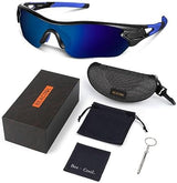 BEACOOL Polarized Sports Sunglasses for Men Women Youth Baseball Cycling Running Driving Fishing Golf Motorcycle TAC Glasses