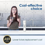 Waterdrop 10UAW-UF 0.01 μm Ultra Filtration Under Sink Water Filter for Baçtёria Reduction, Reduces Lead, Chlorine, Bad Taste & Odor, 8K Gallons, Direct Connect to Kitchen Faucet, USA Tech