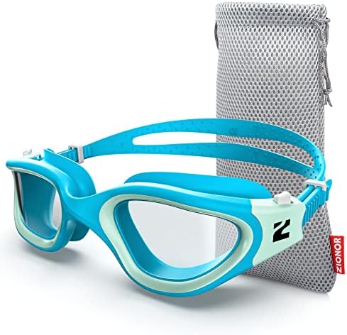 ZIONOR Swim Goggles, G1 SE Swimming Goggles Anti-Fog for Adult Men Women