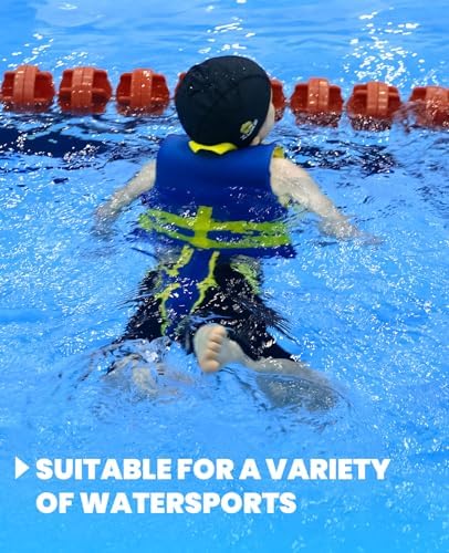 Gogokids Toddler Swim Vest, Kids Floaties – Boys & Girls Buoyancy Jacket, Swimming Aid for Pool & Beach, Fits 2-8 Years / 22-60 lbs