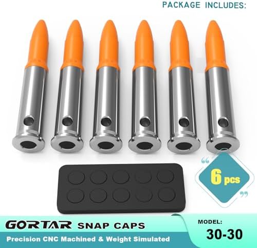 Snap Caps Training Dummy Rounds Practice Safe Loading Firing Close to Real Weight