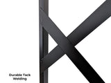 Giant Trellis, 108” high (9’ Tall) by 28” Wide Trellis with Arched top - by Meranti Home + Garden