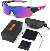 BEACOOL Polarized Sports Sunglasses for Men Women Youth Baseball Cycling Running Driving Fishing Golf Motorcycle TAC Glasses