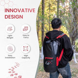 Bear Food Bag Hanging System - Ultralight 20L Waterproof Bear Bag Kit for Camping with Survival Rope, Clips, Rock Pouch, and Instructions - Perfect for Backpacking and Outdoor Adventures