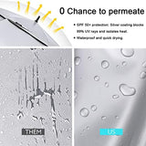 G4Free 47/54/62/68 Inch UV Protection Golf Umbrella Auto Open Vented Double Canopy Oversize Extra Large Windproof Sun Rain Umbrellas