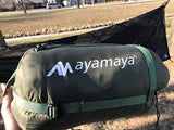 AYAMAYA Single & Double Hammock Underquilt Full Length Big Size Under Quilts for Hammocks, Camping Backpacking Essential, Winter Cold Weather Warm UQ Blanket Bottom Insulation