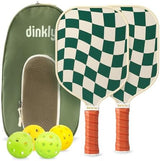 Pickleball Paddles Set of 2/4- USAPA Approved Graphite/Fiberglass Pickleball Racket, 2 Pickleball Rackets, 4 Balls and 1 Portable Carry Bag, Aesthetic Pickle Ball Set for Men Women Beginners
