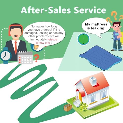 Camping Mattress Extra Thick 5in, Sleeping Pad for Camping with Pillow, Single Backpacking Mat Built-in Pump, Self Inflating Sleeping Pad, Sleep Mat Holds 440 lbs, 40D Nylon, Repair Kit