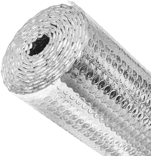 YoleShy Double Reflective Insulation 59 in X 8.2 FT RV Window Insulation for Summer Heat Reflective Window Film for Roof, Car, Garage Doors