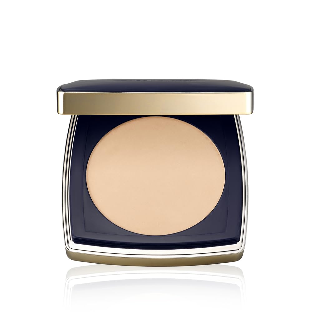 Estée Lauder Double Wear 12-Hour Stay-in-Place Matte Powder Foundation | Controls Oil & Shine, 0.39 Ounce - 3C2 Pebble Medium with Cool Rosy Undertones