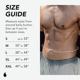 Sports Research® Sweet Sweat Waist Trimmer - Premium Sweat Enhancing Fitness Belt for Women & Men - 5 Adjustable Sizes