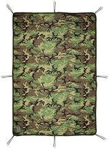 MEDALS OF AMERICA EST. 1976 Military Gear Blanket Poncho Liners Woobie Emergency Blanket - Military Surplus Cold Weather Camping and Hunting Woobie Blanket (Woodland)