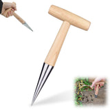 Plant Hole Digger for Planting, 2026 Hand Dibbler Seed Planter Tool, Bulb Planter Tool, Seeds Transplanting Plants Planting Bulbs, Garden Seed Dispenser for all vegetable fruit flower seeds (1pc)