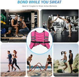 ZELUS Weighted Vest, 6lb/8lb/12lb/16lb/20lb/25lb/30lb Weight Vest with Reflective Stripe for Workout, Strength Training, Running, Fitness, Muscle Building, Weight Loss, Weightlifting