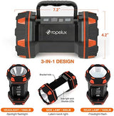 Led Camping Lantern Rechargeable, Camping Lights 1500lm, 8 Light Modes, Emergency Flashlights For Emergencies, Portable Light 12h Standby, Battery Powered Lantern For Power Outages, Hurricane, Hiking.