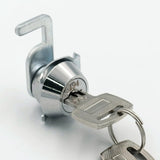 Cam Lock With Quick Clip For Cash Drawer Locker Metal Cabinet Flight Box Lock, Zinc Alloy For Cash Drawer Locker Metal Cabinet Lock, Suitable For Flight Boxes