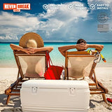 NeverBreak Parts - Igloo Cooler Replacement Parts - Large Repair Kit | High Strength Igloo Cooler Hinges Replacement with Latches | Ice Chest Repair Kit