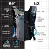Sojourner Rave Hydration Pack - Hydration Backpack - Hydropack with 2L Bladder - Water Backpack for Festivals, Hiking, Running, Biking and More