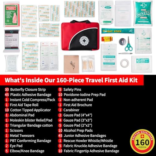 Protect Life Survival First Aid Kit for Home/Business, Camping Survival Kits