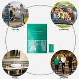 40 PCS Disposable Towel Compressed Towel Tablets, Disposable Face Compressed Towel, Compressed Hand Wipe Portable Washcloth, Portable Compressed Coin Tissue for Travel Home and Outdoor Hiking