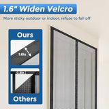 Magnetic Screen Door |Fits 36"x82" Door| Hands Free Retractable Screen Door Magnetic Closure Keeps Bugs Out | 2025 Upgraded PET- Tiny Hole | Self Sealing | Pet and Kid Friendly| 39 Inch x 83 Inch