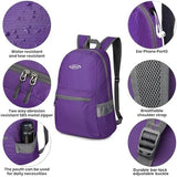 G4Free 20L Lightweight Packable Backpack Travel Hiking Daypack Foldable Backpack for Men Women