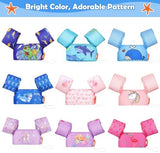 MoKo Toddler Swim Vest for Kids, 20-66 lbs, Arm Floaties with Adjustable Straps, Nylon Material, Swim Vest for Toddlers Learning to Swim