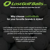 LostGolfBalls - 12 Titleist Pro V1 Golf Balls in Mint Condition, 2023 Year Model, No Logos, No Player Markings, Refinished Used Golf Balls, Quality Guaranteed, White