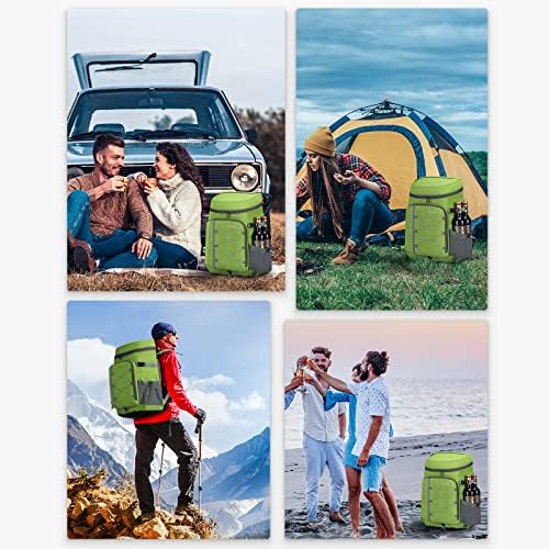 Maelstrom Cooler Backpack - 35/50 Can Insulated Soft Cooler Lunch Bag for Camping, Beach, Hiking & Shopping