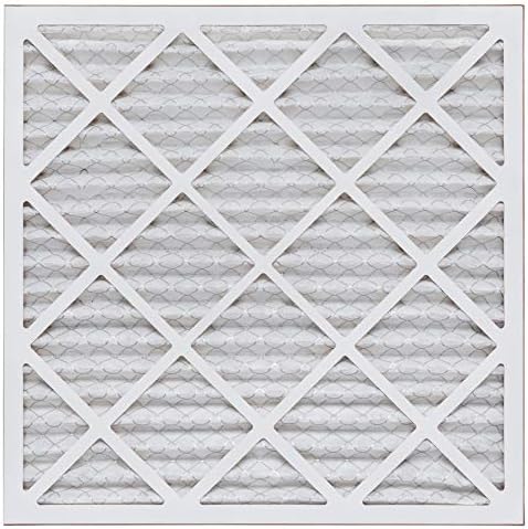 Aerostar 21x21x1 MERV 11 - 6 Count - Pleated HVAC, Furnace & Air Conditioner Filters - Removes Dust, Cold & Flu Germs, Lint, Mold, Pet Dander, Allergy-Causing Pollen, Smog & Smoke