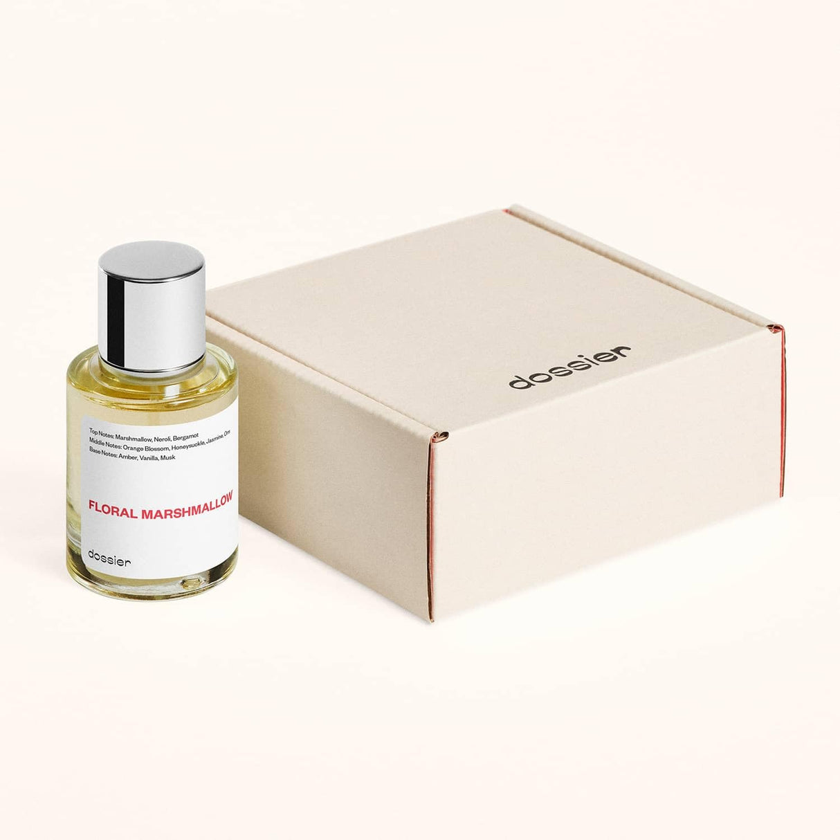 Dossier - Eau de Parfum - Floral Marshmallow - Inspired by By Kilian's Love,Don't Be Shy - Perfume Luxury - Pure Infused - Paraben-Free - Vegan - Feminine - For Women -Fragrance 3.4 oz (Spray 100ml)