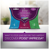 Poise Daily Liners, Incontinence Panty Liners, 2 Drop Very Light Absorbency, Long Length, 176 Count of Pantiliners (4 Packs of 44), Packaging May Vary