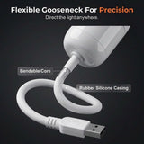 2-in-1 Galaxy Projector Night Light, USB Star Projector with Adjustable Brightness, Mini Galaxy Light Projector for Bedroom Ceiling Wall Room Decor