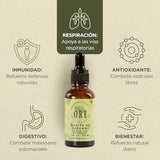 ORE Mexican Oregano Oil Drops 1 oz | 80% Carvacrol | Wildcrafted Herbal Extract for Immune & Respiratory Support | Natural Liquid Supplement | Non-GMO | Dropper Bottle