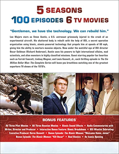 The Six Million Dollar Man: The Complete Series [DVD]