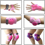 BOSONER Kids/Youth Knee Pads Elbow Pads Wrist Guards Set for 3-15 Years, Child Protective Gear Set for Roller Skates, Cycling, BMX Bike, Skateboard, Inline Skating, Scooter Riding Sports…