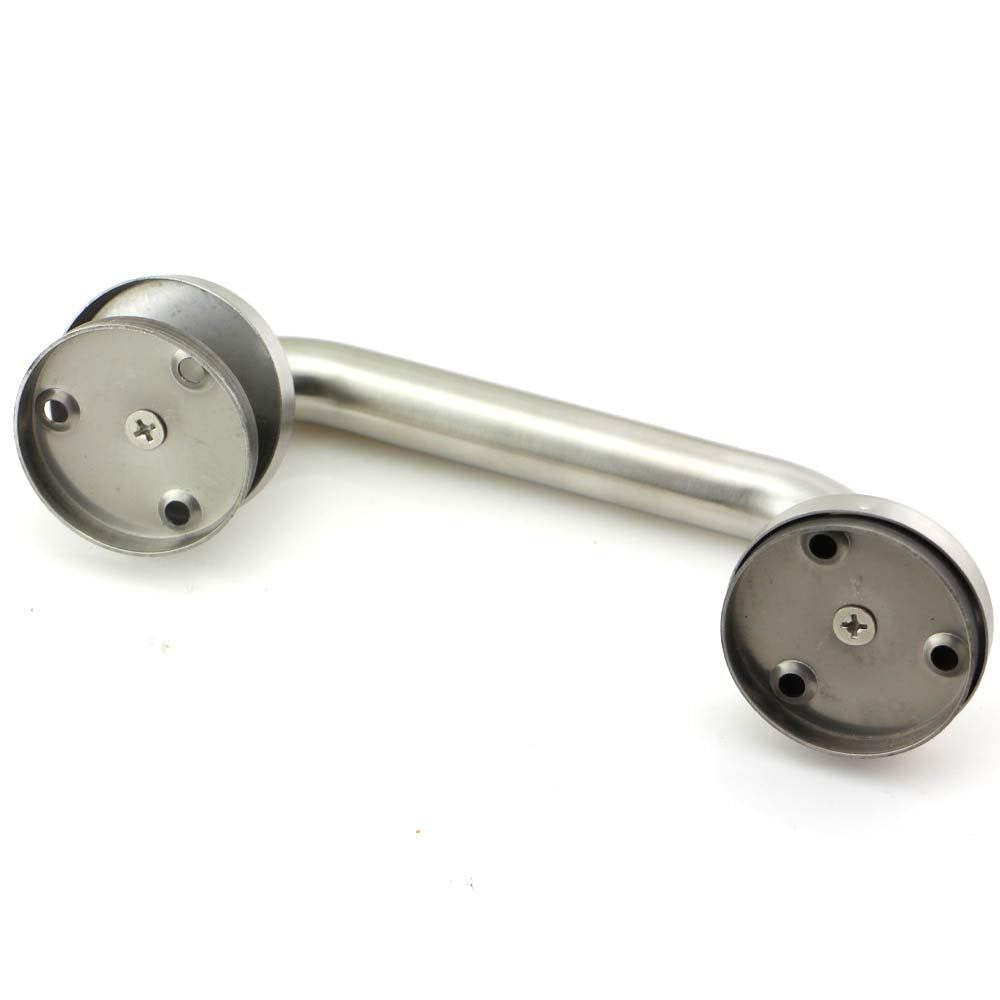 6 Inch Stainless Steel Safety Grab Bar Handles Concealed Screw Bathrooms Shower Decorative Pull Door Handles with Roses