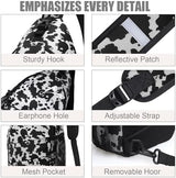 Crossbody Bags for Women Men Trendy Sling Bag Bakpack Casual Chest Bag with Convertible Shoulder Strap