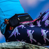 Fitletic - Ultimate II Running Pouch with Gels, Runners Pouch, Running Waist Belt with Gel Loops, Exterior Pocket, Inner Pocket, and Integrated Bib Toggles, Running Accessories