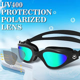 WIN.MAX Polarized Swimming Goggles Swim Pool Goggles Anti Fog Anti UV No Leakage Clear Vision for Men Women Adults Teenagers