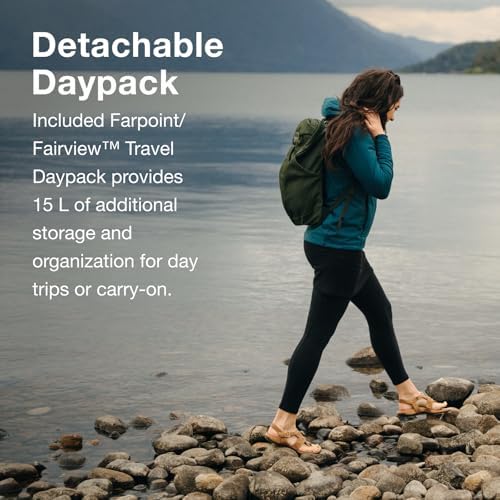 Osprey Fairview 55L Women's Travel Backpack, Winter Night Blue