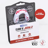 SafeJawz Sports Mouthguard, Dual Layer Premium Mouth Guard with Case for Basketball, Lacrosse, Football, Martial Arts, Hockey, Wrestling, Ice Hockey and All Contact Sports