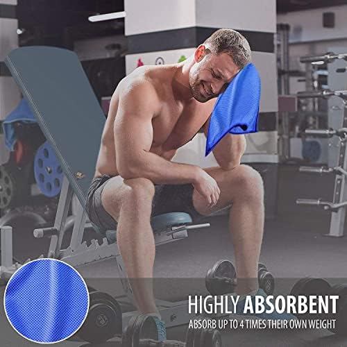 Sukeen [4 Pack Cooling Towel (40"x12"),Ice Towel,Soft Breathable Chilly Towel,Microfiber Towel for Yoga,Sport,Running,Gym,Workout,Camping,Fitness,Workout & More Activities