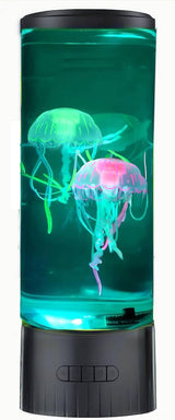 CALOVER Gifts for Kids Men Women Friends Family Cool Jellyfish Lamp Night Light with Speaker for Girls Boys Kids Home Office Bedroom Decor for Christmas Holiday Birthday Party