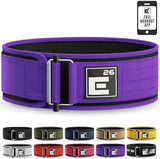 Self-Locking Weight Lifting Belt - Premium Weightlifting Belt for Serious Functional Fitness, Weight Lifting, and Olympic Lifting Athletes - Lifting Support for Men and Women - Deadlift Training Belt