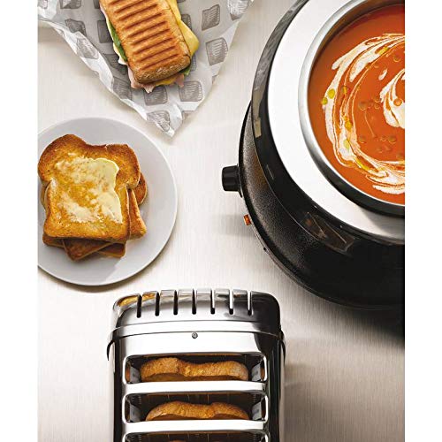 SYBO SB-6000-1G Commercial Grade Soup Warmer Kettle with Hinged Lid and Detachable Stainless Steel Insert Pot for Restaurant and Big Family, 10.5 Quarts, Ochre