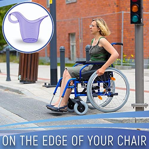 Female Urinal - Portable Urination Device for Women - Pee Standing Up - Squad-Free - Ideal During Nights or Bedridden – Protection on Roadtrips - Camping - Boating - Hiking - Outdoor Activities & More