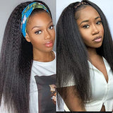 Kinky Straight Bundles, Kerriana 20 22 24 Inch Human Hair Bundles 100% Unprocessed Brazilian 3 bundles For Black Women Natural Black Color