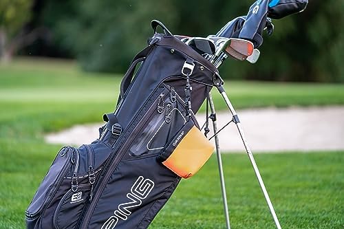 Golf Club and Golf Ball Cleaning Bag, Waterproof Clean Face Technology Liner, Detachable Clip, Machine Washable, Cleans Club Grooves, Dry Exterior (Neoprene or Microfiber Option Available)